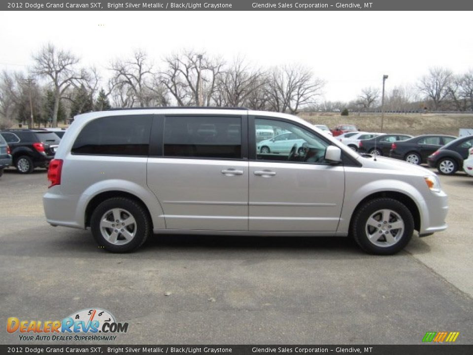 2012 Dodge Grand Caravan SXT Bright Silver Metallic / Black/Light Graystone Photo #22