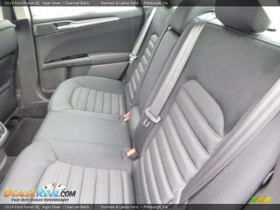 2014 Ford Fusion SE Ingot Silver / Charcoal Black Photo #9