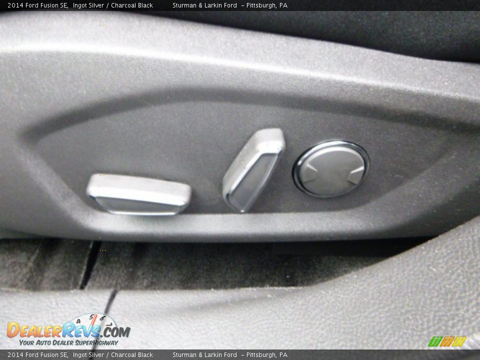 2014 Ford Fusion SE Ingot Silver / Charcoal Black Photo #12