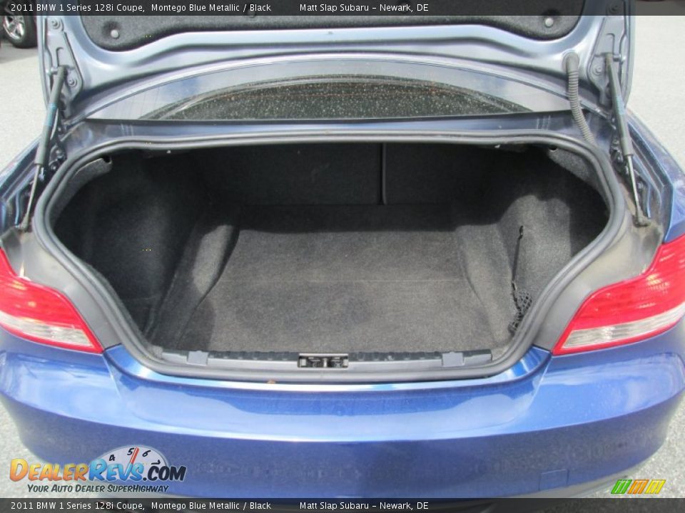 2011 BMW 1 Series 128i Coupe Montego Blue Metallic / Black Photo #15