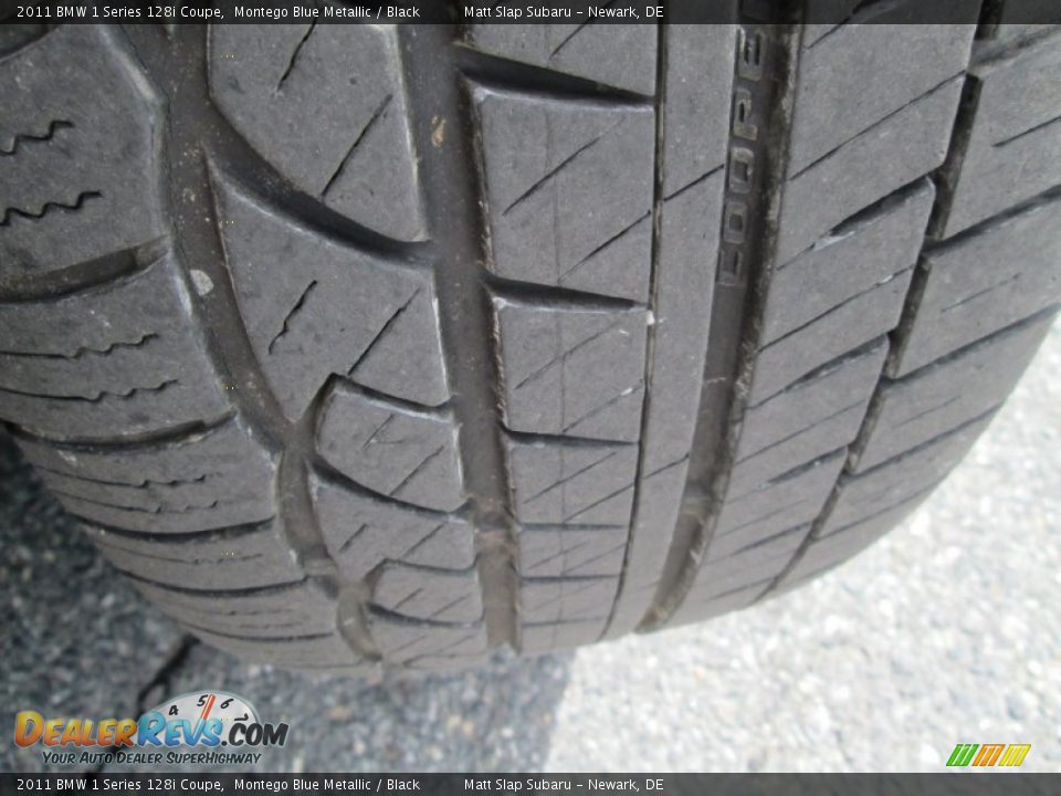 2011 BMW 1 Series 128i Coupe Montego Blue Metallic / Black Photo #21
