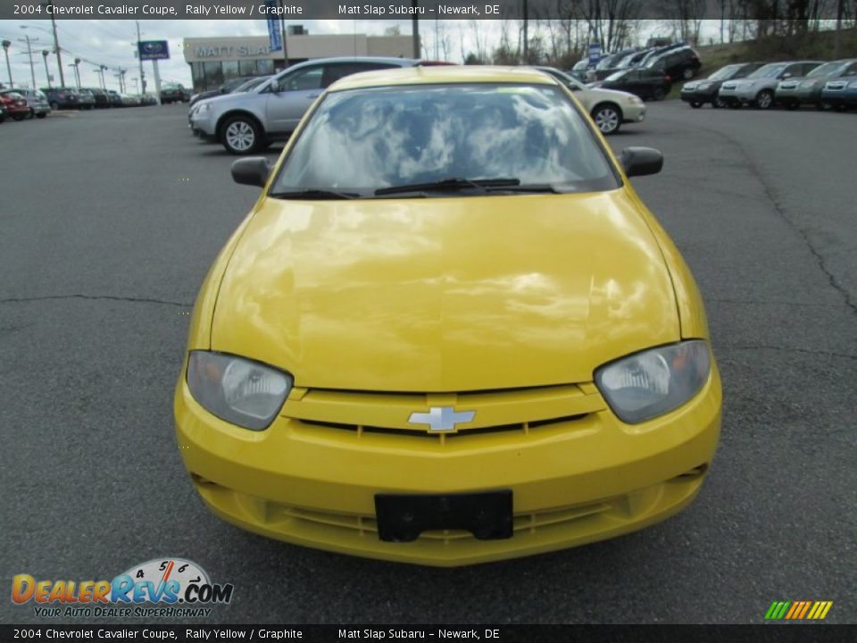 2004 Chevrolet Cavalier Coupe Rally Yellow / Graphite Photo #3