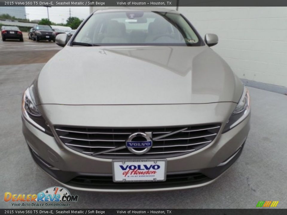 2015 Volvo S60 T5 Drive-E Seashell Metallic / Soft Beige Photo #2
