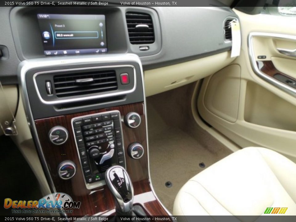 2015 Volvo S60 T5 Drive-E Seashell Metallic / Soft Beige Photo #13