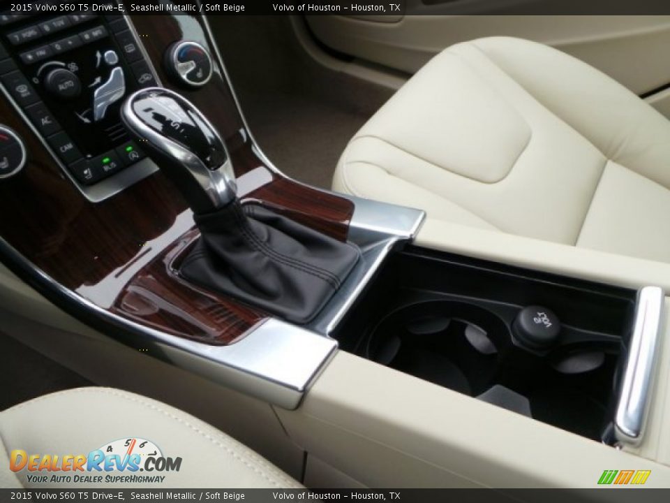 2015 Volvo S60 T5 Drive-E Seashell Metallic / Soft Beige Photo #14