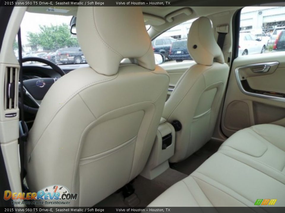 2015 Volvo S60 T5 Drive-E Seashell Metallic / Soft Beige Photo #22