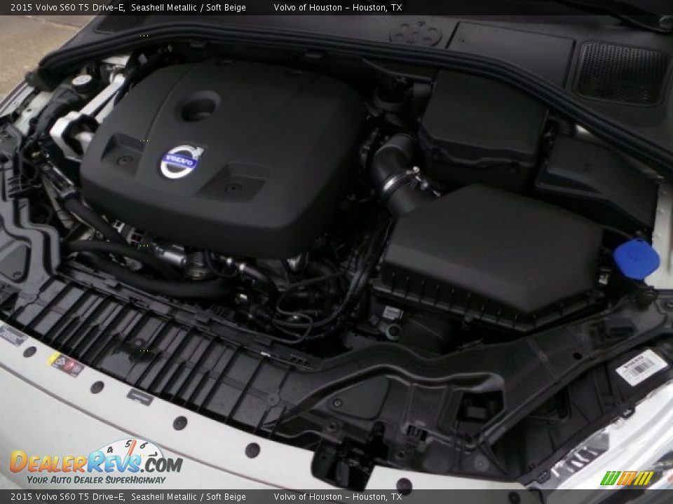 2015 Volvo S60 T5 Drive-E Seashell Metallic / Soft Beige Photo #28