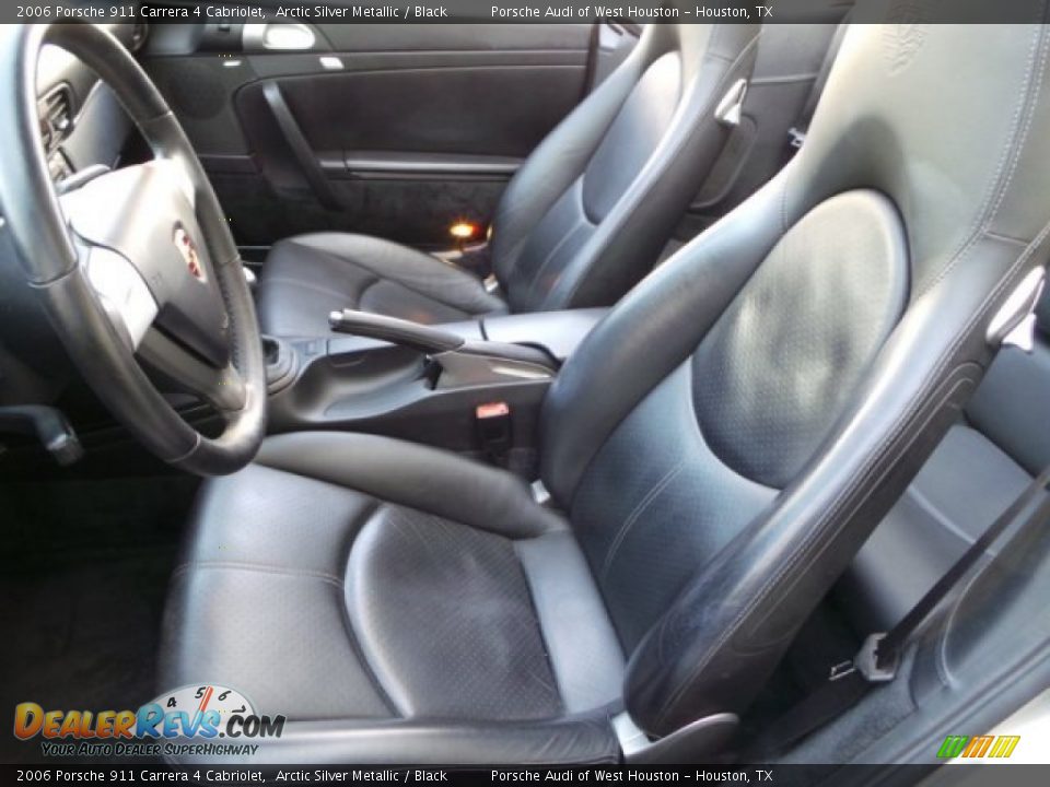 2006 Porsche 911 Carrera 4 Cabriolet Arctic Silver Metallic / Black Photo #17