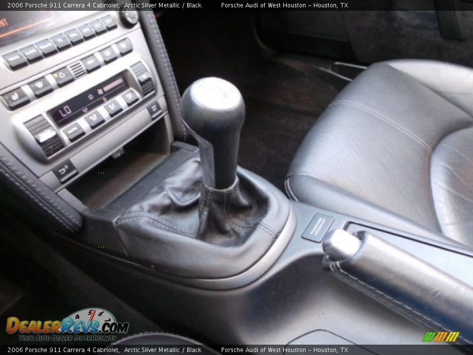2006 Porsche 911 Carrera 4 Cabriolet Arctic Silver Metallic / Black Photo #20