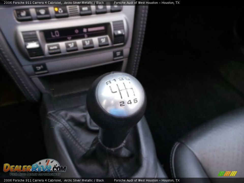 2006 Porsche 911 Carrera 4 Cabriolet Arctic Silver Metallic / Black Photo #25