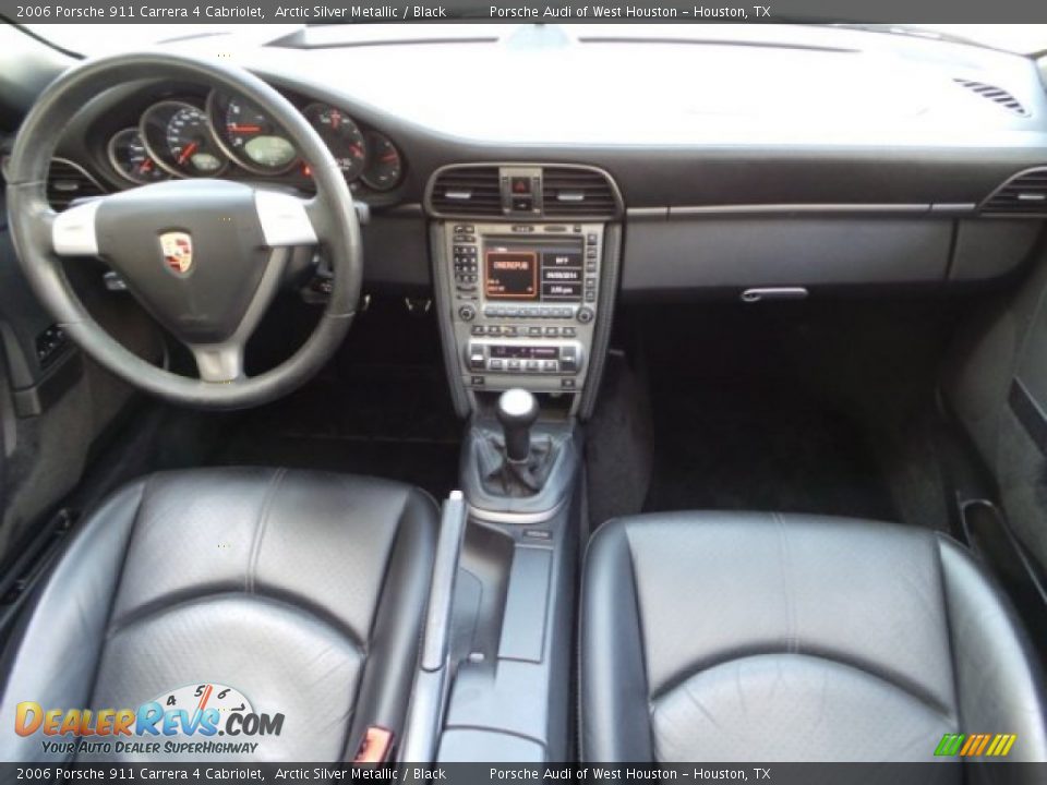 2006 Porsche 911 Carrera 4 Cabriolet Arctic Silver Metallic / Black Photo #30