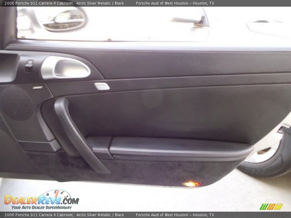 2006 Porsche 911 Carrera 4 Cabriolet Arctic Silver Metallic / Black Photo #34