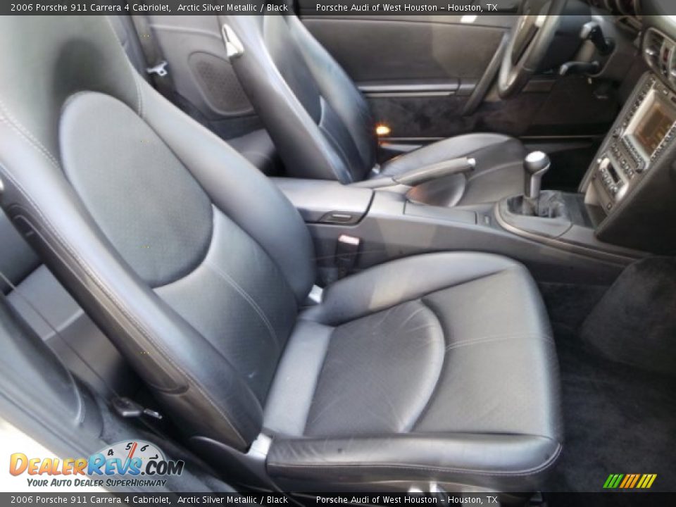 2006 Porsche 911 Carrera 4 Cabriolet Arctic Silver Metallic / Black Photo #36