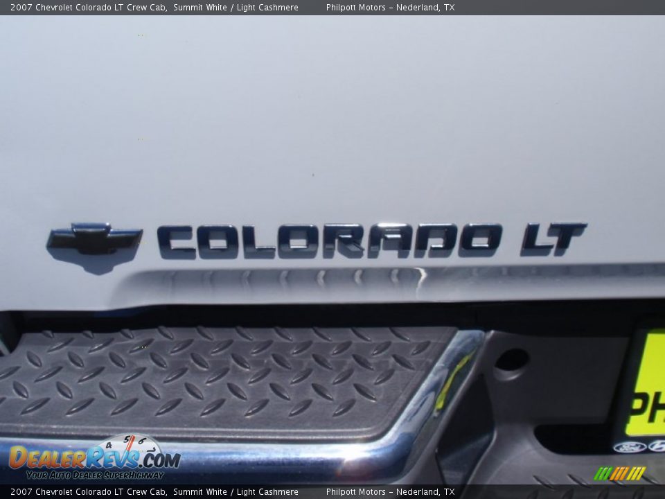 2007 Chevrolet Colorado LT Crew Cab Summit White / Light Cashmere Photo #18