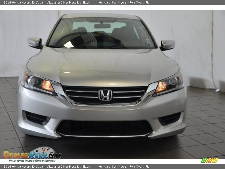2014 Honda Accord LX Sedan Alabaster Silver Metallic / Black Photo #2