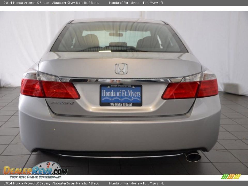 2014 Honda Accord LX Sedan Alabaster Silver Metallic / Black Photo #6