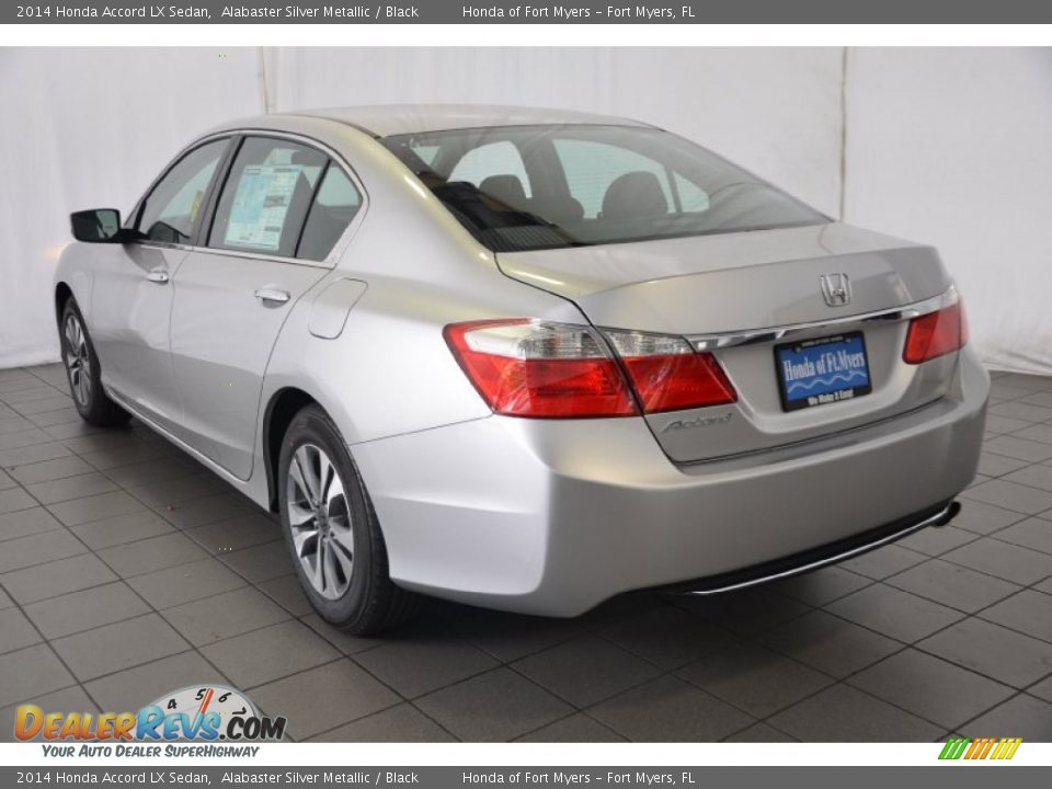 2014 Honda Accord LX Sedan Alabaster Silver Metallic / Black Photo #7
