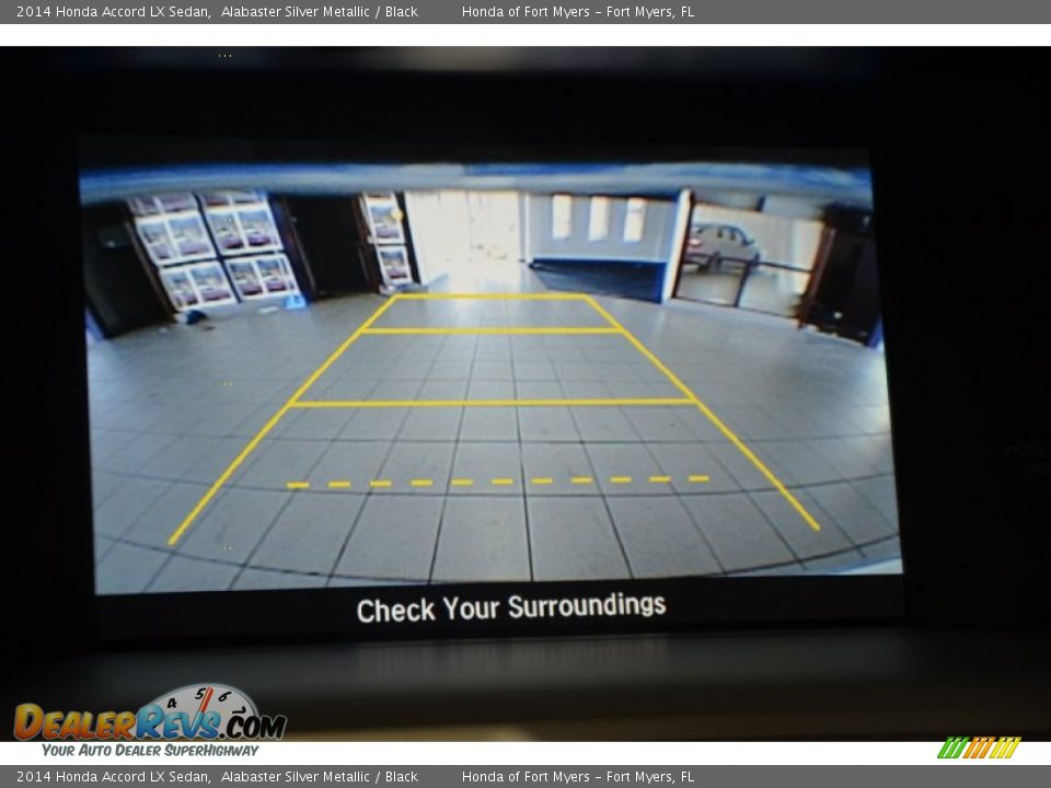 2014 Honda Accord LX Sedan Alabaster Silver Metallic / Black Photo #14