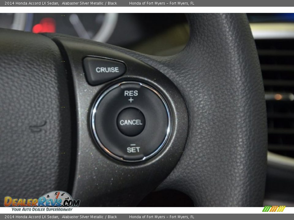 2014 Honda Accord LX Sedan Alabaster Silver Metallic / Black Photo #16