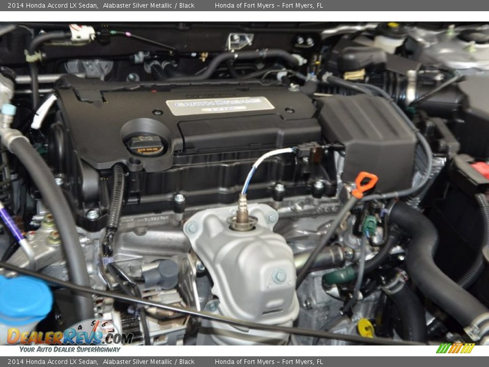 2014 Honda Accord LX Sedan Alabaster Silver Metallic / Black Photo #25