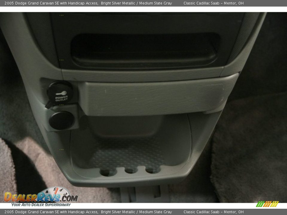 2005 Dodge Grand Caravan SE with Handicap Access Bright Silver Metallic / Medium Slate Gray Photo #12
