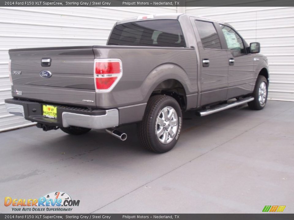 2014 Ford F150 XLT SuperCrew Sterling Grey / Steel Grey Photo #4