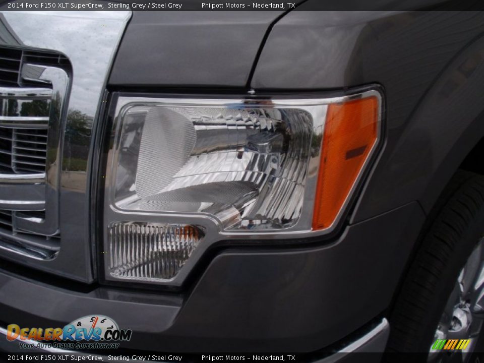 2014 Ford F150 XLT SuperCrew Sterling Grey / Steel Grey Photo #9