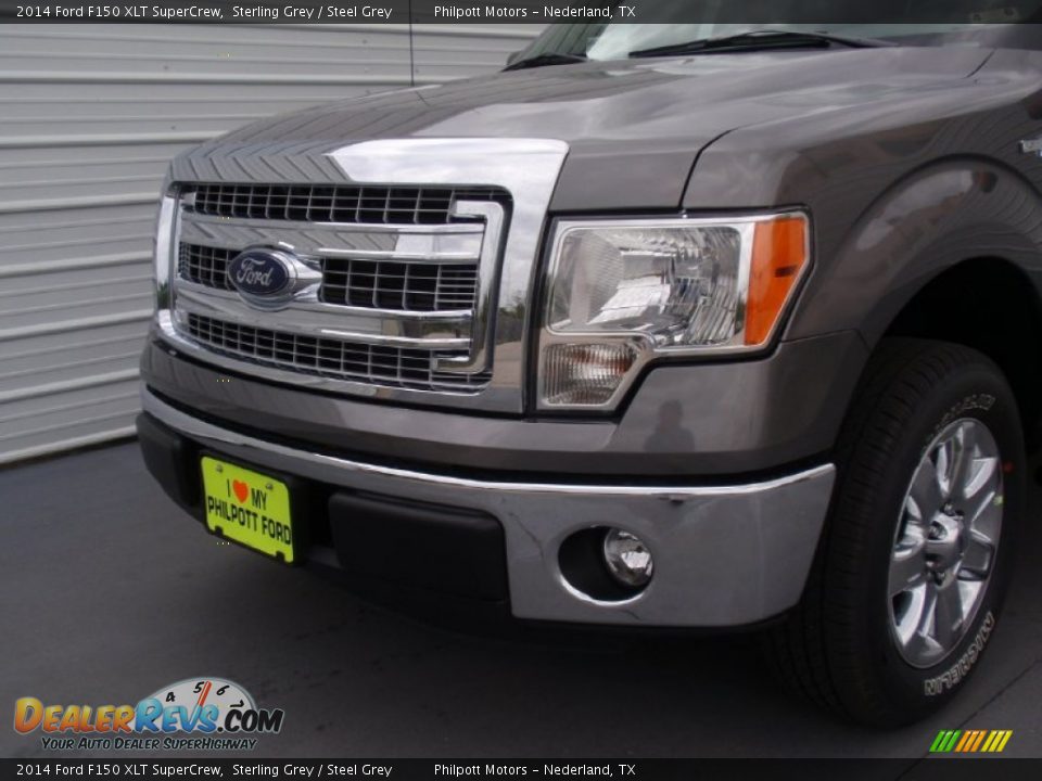 2014 Ford F150 XLT SuperCrew Sterling Grey / Steel Grey Photo #11