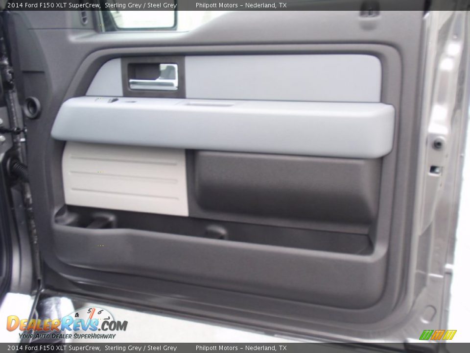 2014 Ford F150 XLT SuperCrew Sterling Grey / Steel Grey Photo #22