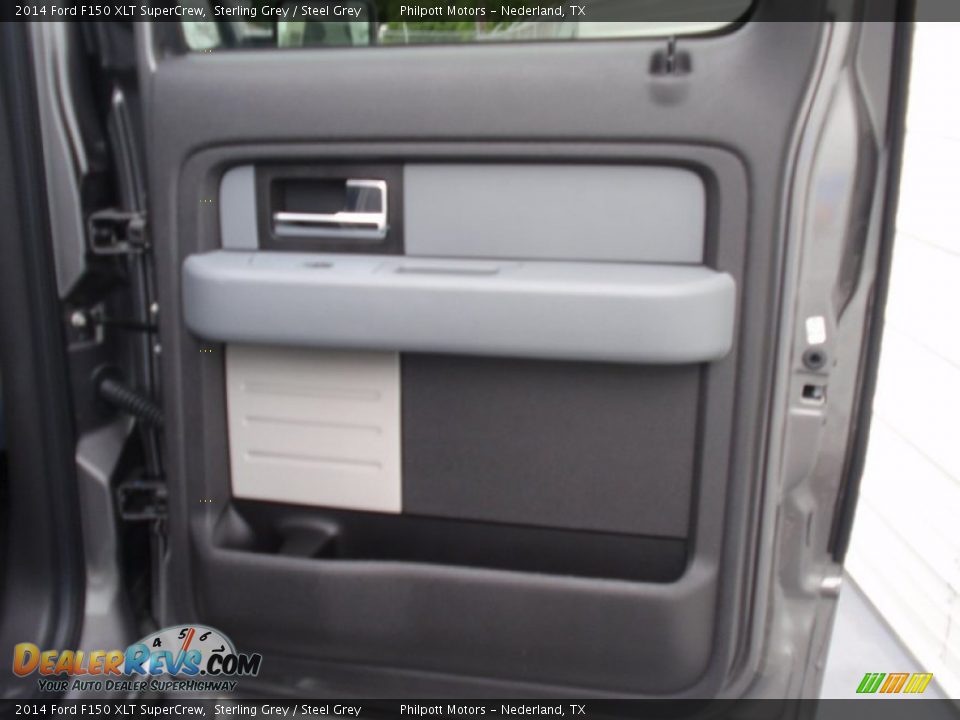 2014 Ford F150 XLT SuperCrew Sterling Grey / Steel Grey Photo #25