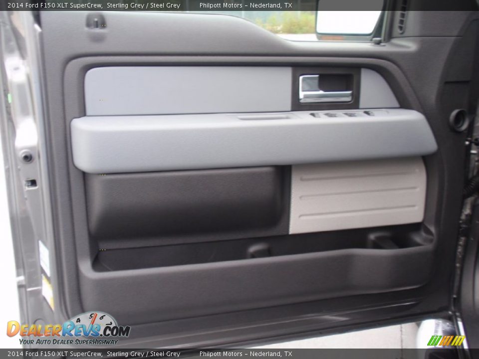 2014 Ford F150 XLT SuperCrew Sterling Grey / Steel Grey Photo #27