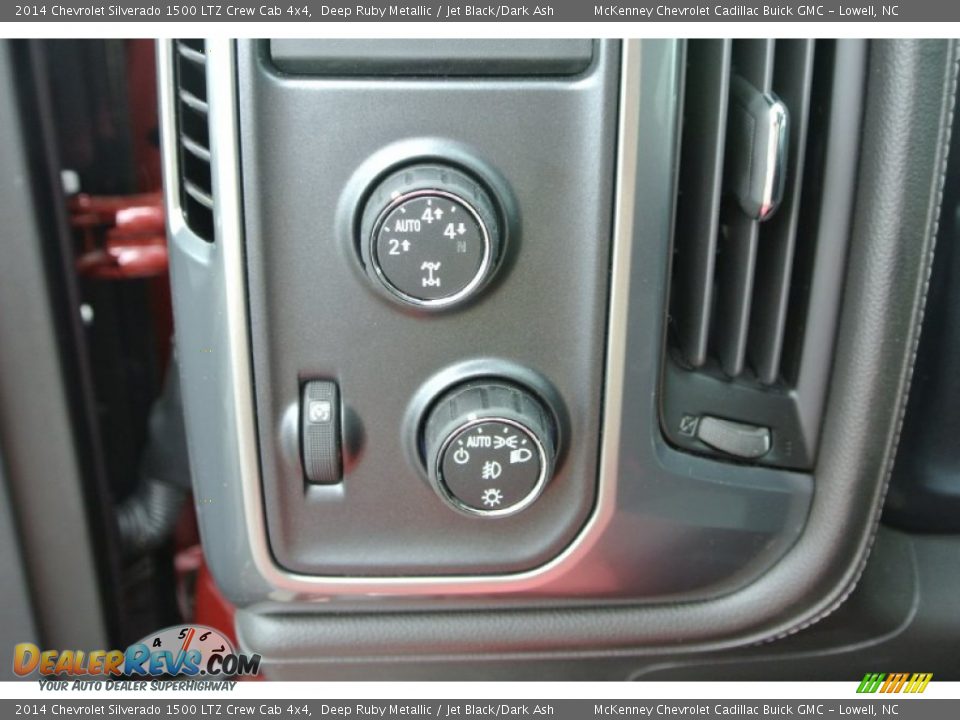 2014 Chevrolet Silverado 1500 LTZ Crew Cab 4x4 Deep Ruby Metallic / Jet Black/Dark Ash Photo #10