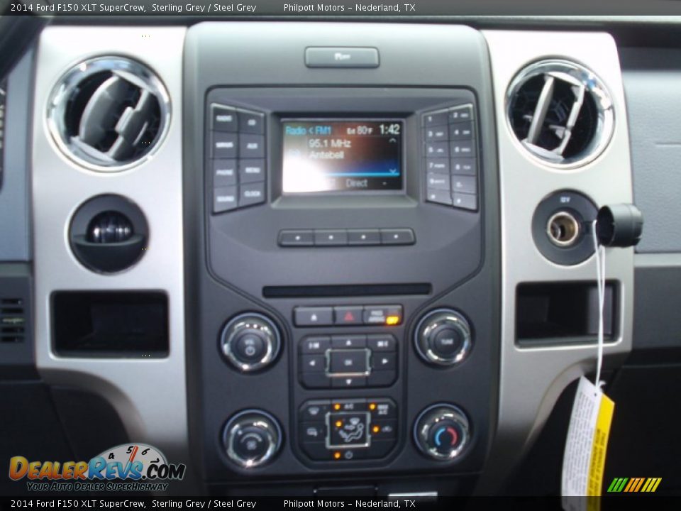 2014 Ford F150 XLT SuperCrew Sterling Grey / Steel Grey Photo #33