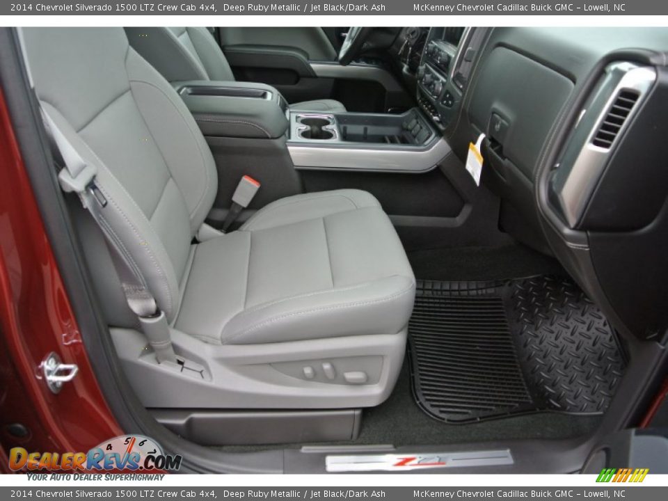 2014 Chevrolet Silverado 1500 LTZ Crew Cab 4x4 Deep Ruby Metallic / Jet Black/Dark Ash Photo #18