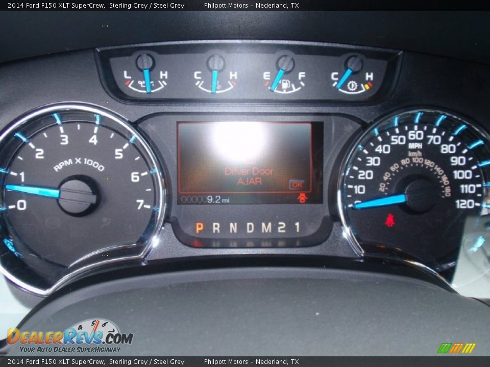 2014 Ford F150 XLT SuperCrew Sterling Grey / Steel Grey Photo #35