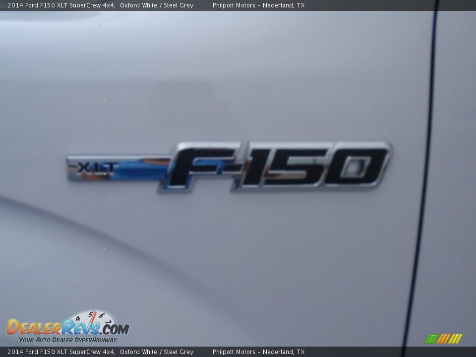 2014 Ford F150 XLT SuperCrew 4x4 Oxford White / Steel Grey Photo #13
