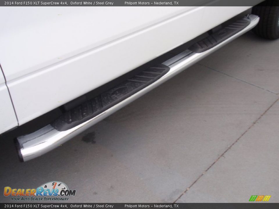 2014 Ford F150 XLT SuperCrew 4x4 Oxford White / Steel Grey Photo #14