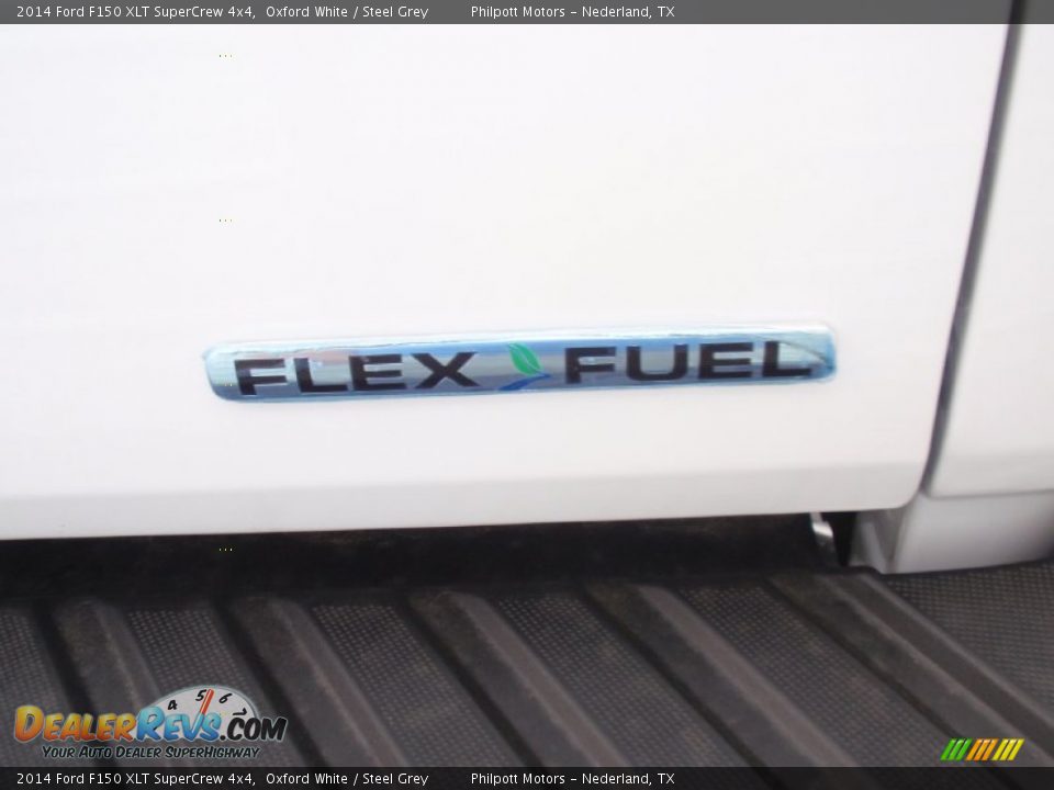 2014 Ford F150 XLT SuperCrew 4x4 Oxford White / Steel Grey Photo #20
