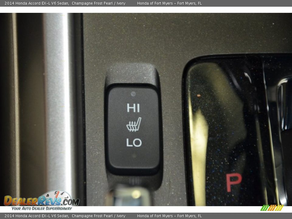 2014 Honda Accord EX-L V6 Sedan Champagne Frost Pearl / Ivory Photo #15
