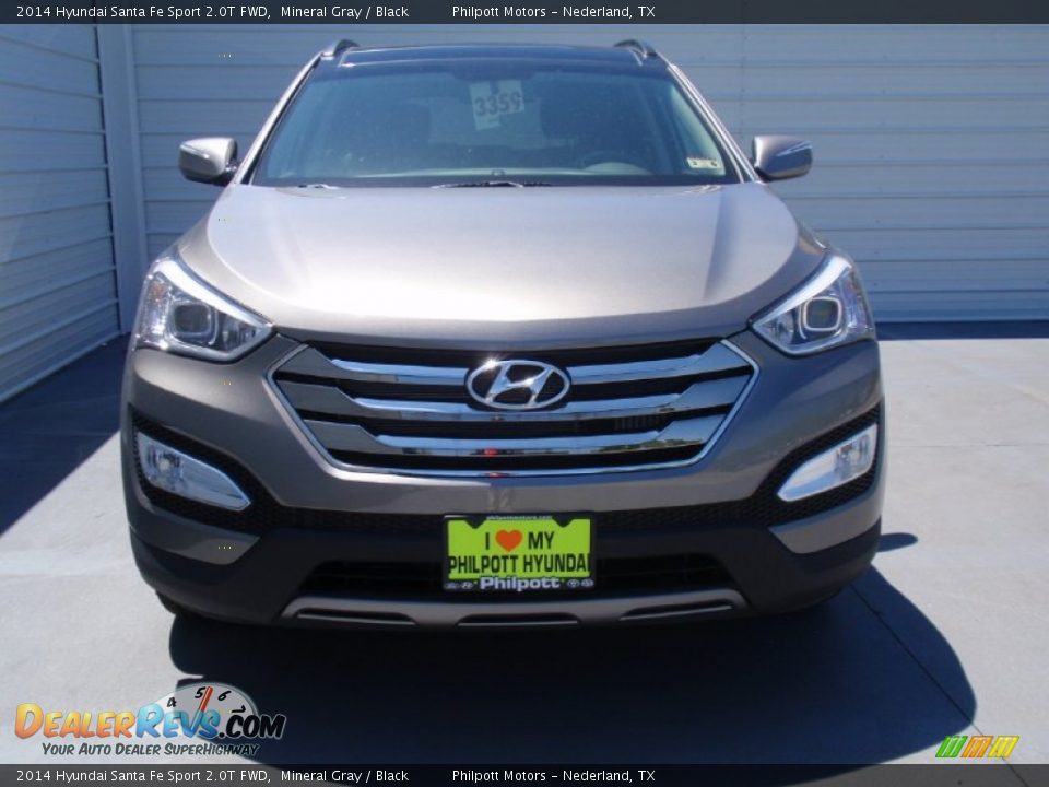 2014 Hyundai Santa Fe Sport 2.0T FWD Mineral Gray / Black Photo #8