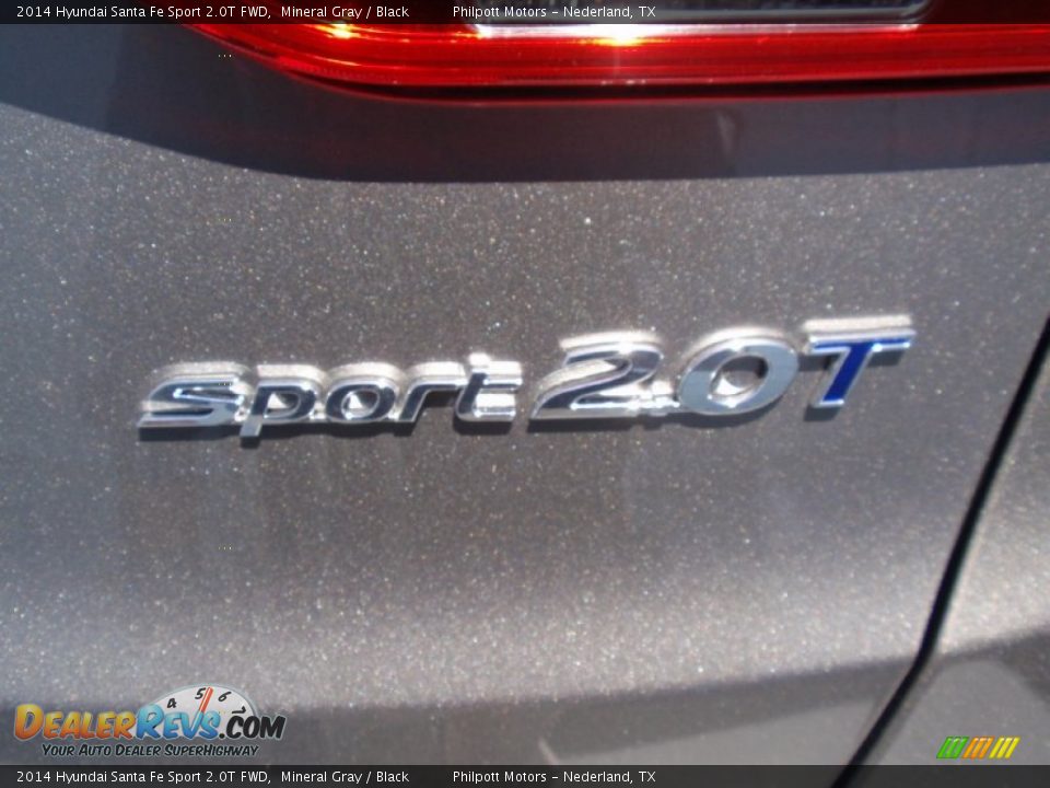 2014 Hyundai Santa Fe Sport 2.0T FWD Mineral Gray / Black Photo #15