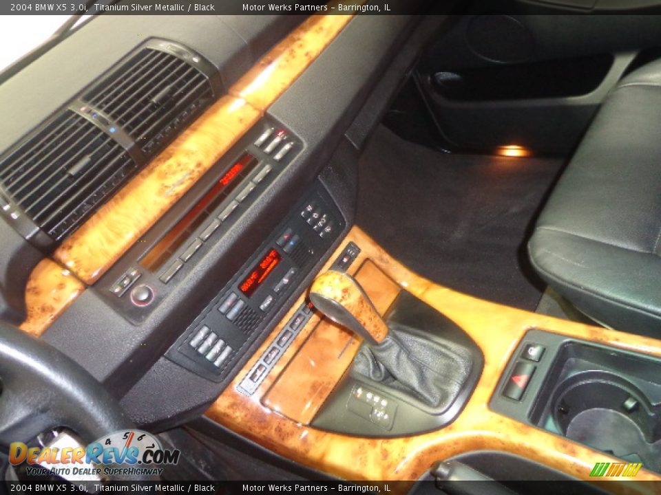 2004 BMW X5 3.0i Titanium Silver Metallic / Black Photo #23