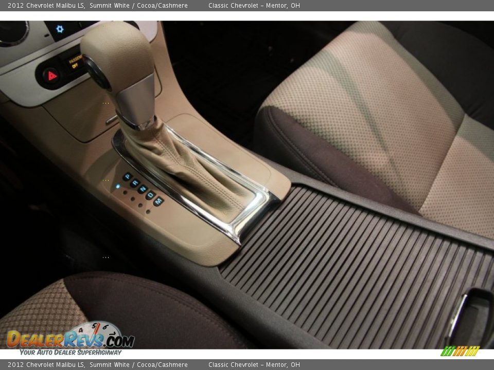 2012 Chevrolet Malibu LS Summit White / Cocoa/Cashmere Photo #9