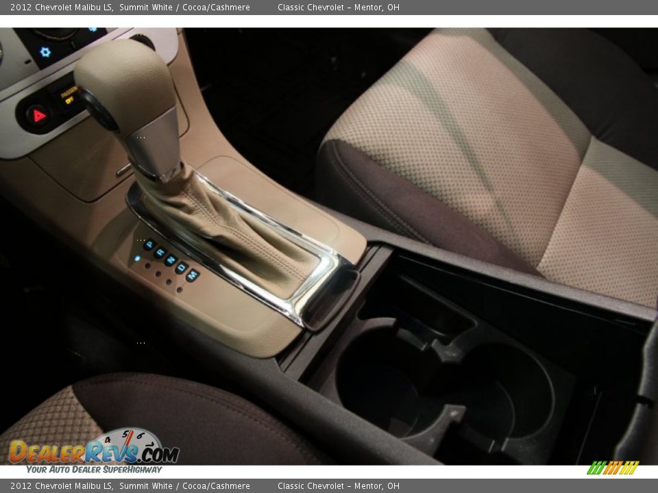 2012 Chevrolet Malibu LS Summit White / Cocoa/Cashmere Photo #10