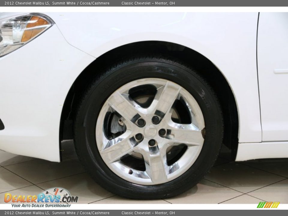 2012 Chevrolet Malibu LS Summit White / Cocoa/Cashmere Photo #16