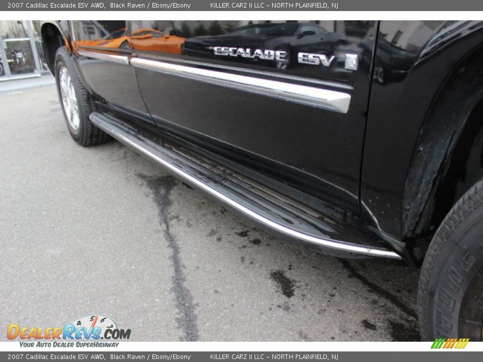 2007 Cadillac Escalade ESV AWD Black Raven / Ebony/Ebony Photo #30
