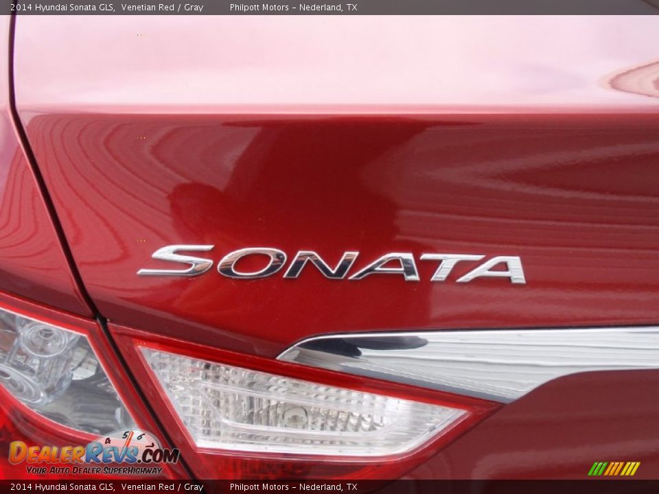 2014 Hyundai Sonata GLS Venetian Red / Gray Photo #13