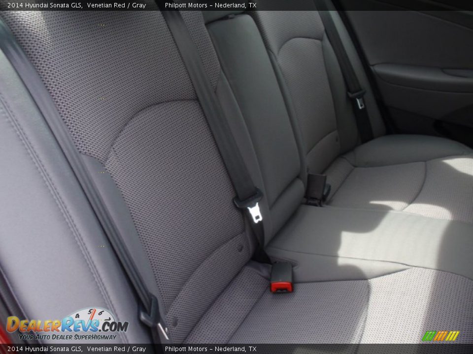 2014 Hyundai Sonata GLS Venetian Red / Gray Photo #19