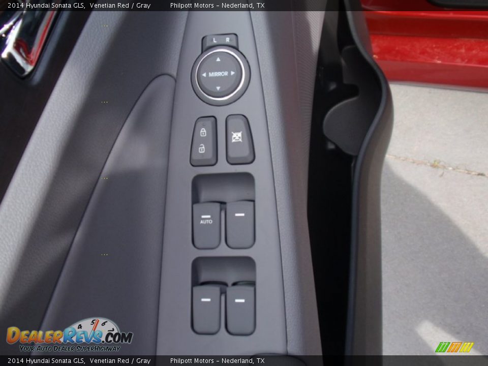 2014 Hyundai Sonata GLS Venetian Red / Gray Photo #22