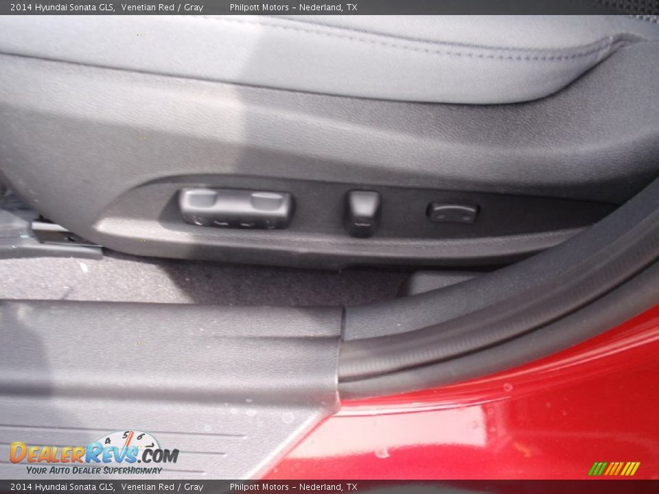 2014 Hyundai Sonata GLS Venetian Red / Gray Photo #25